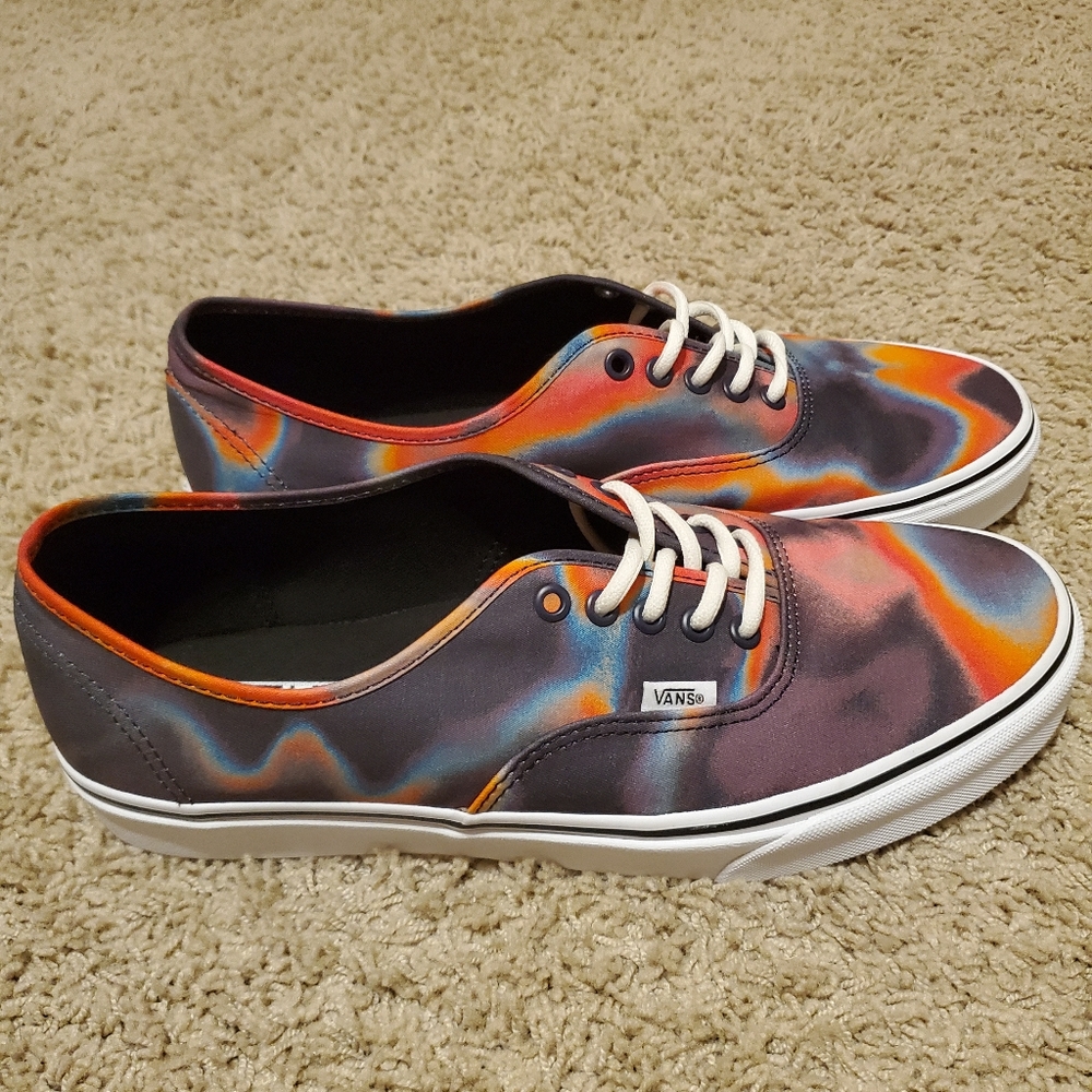 Vans Authentic Dark Aura Multi & True White Skate